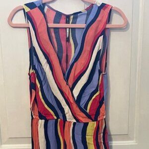 NWT Tracy Reese for Anthropologie; Sleeveless Ruffle bottomed dress